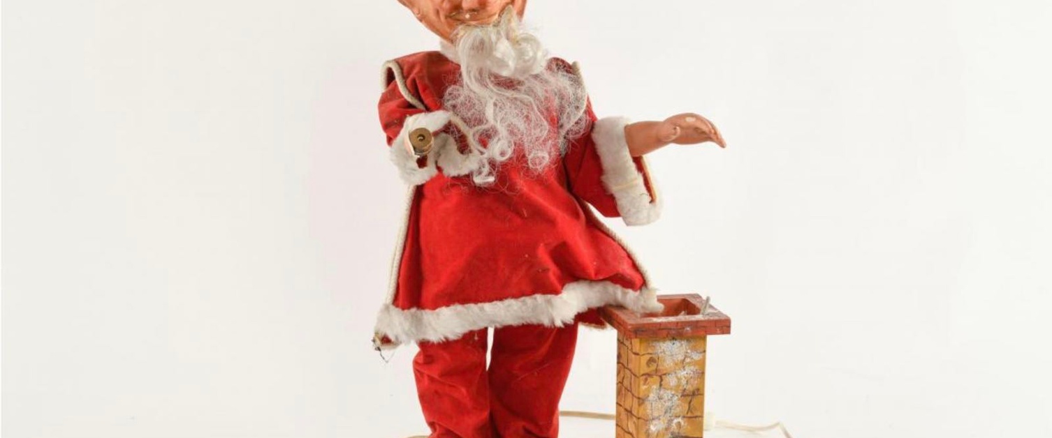 Le p&egrave;re No&euml;l &agrave; la chemin&eacute;e